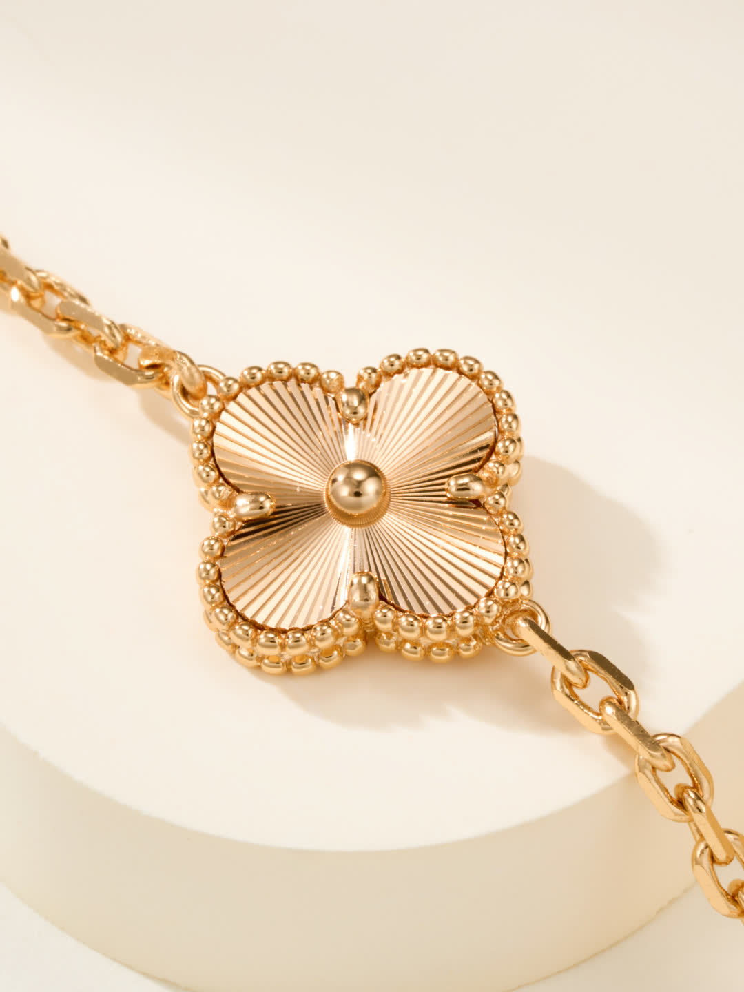 Van Cleef & Arpels Alhambra Pink Gold Bracelet